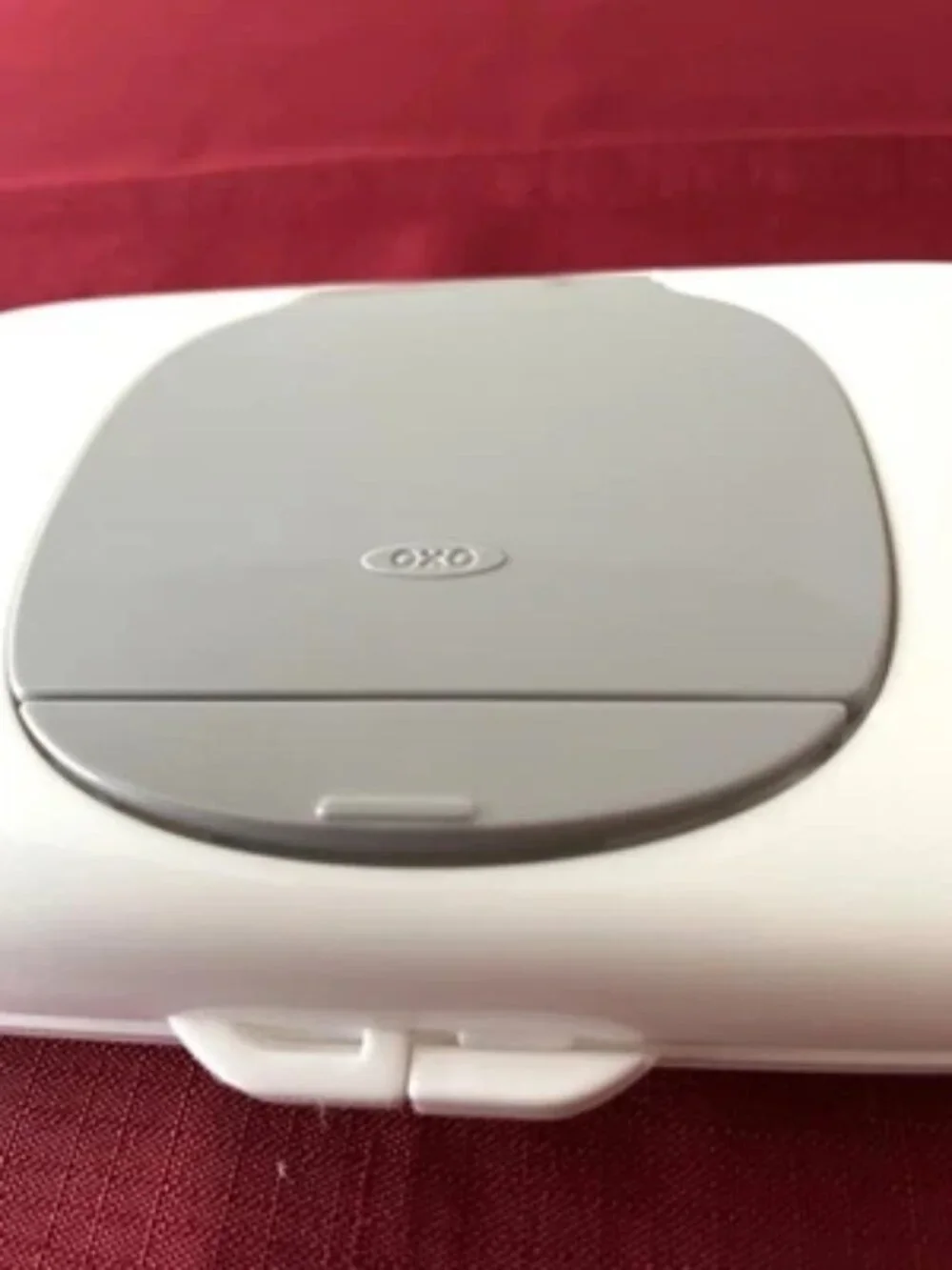 OXO Gray Tot On The Go Baby Wipes Travel Dispenser - Excellent Condition